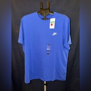 Nike Essential Logo Tee Blue XL Streetwear